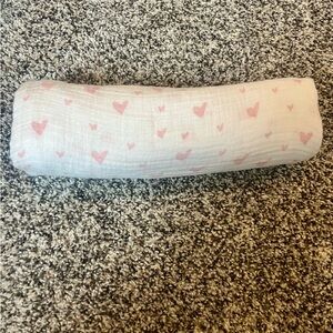 Modern Baby pink heart swaddle